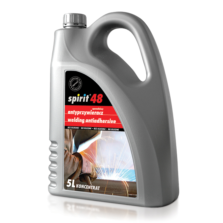 Welding antiadhesive without silicone