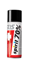Hygienising spray based on alcohol